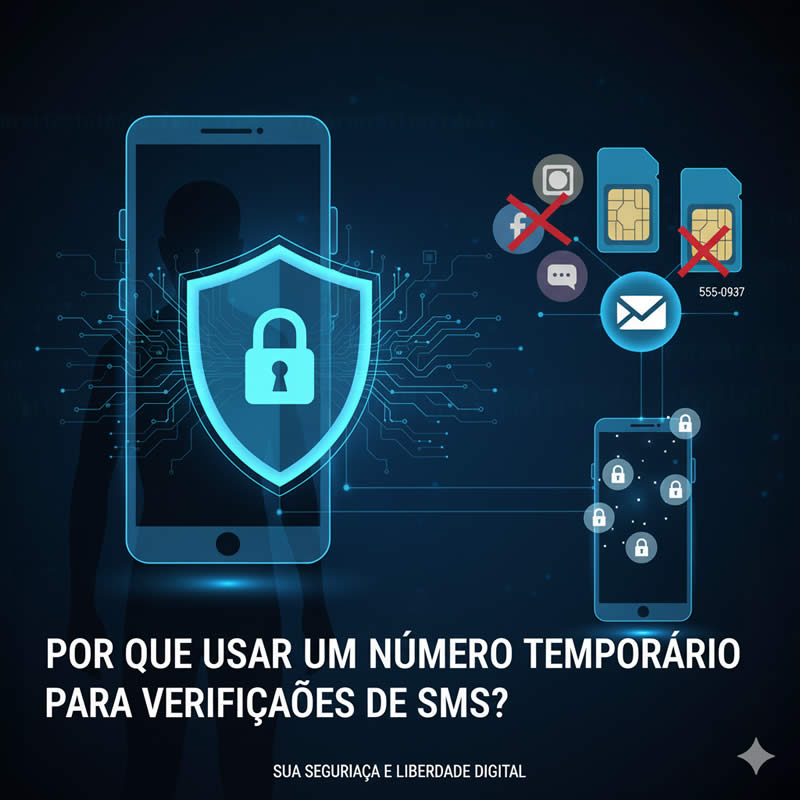 Mosaico de pantallas de celular mostrando códigos de verificación, simbolizando el uso de números temporales.